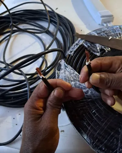 Rolo Fio 10mm 100 Metros - Fio 10mm Anti Chama para Instalação Elétrica