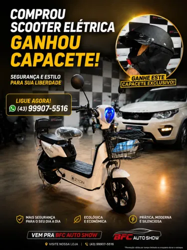 Scooter elétrica $ 3.699,90