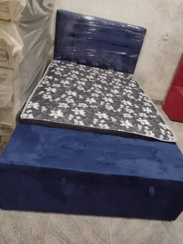 CAMA CASAL BOX CONJUGADA COMPLETA PAGA NA ENTREGA CAMA, CABECEIRA E BAU RECAMIER 