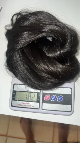 Cabelo humano 65 cm