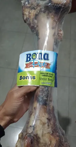 Osso bovino para cachorro/dog/cão - marca Bona Pet 41 cm comprimento