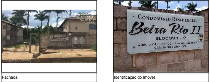 Imóvel bem localizado Apartamento no Parque Napolis A, Cidade Ocidental - GO, Apto 103, 2