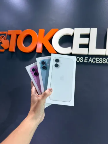 Iphone 16 Plus 128GB Novo Lacrado Garantia Loja Física 