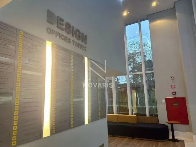 Sala Comercial Mobiliada à Venda - 36,63m² - Design Offices Tower - Santo Amaro - R$ 350.0