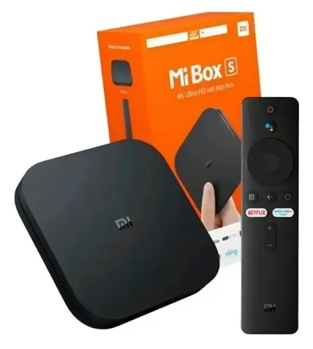 Xiaomi Mi Box S MDZ-22-AB 1ª geração 4K 8GB Preto 2GB RAM com Comando de Voz