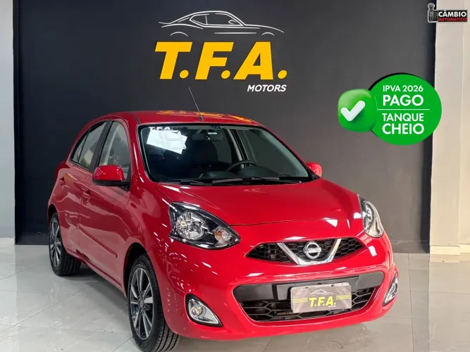 Nissan March SL 1.6 16V Flexstart 5P Aut. 2018