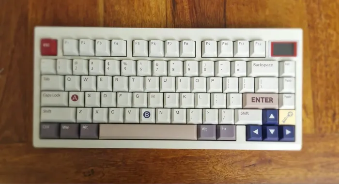 Teclado mecanico 75% epomaker th80pro v2