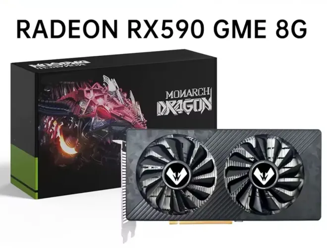 Placa de Vídeo RX 590 8gb