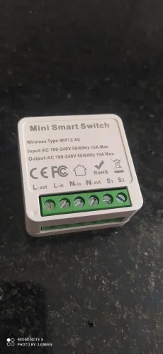 Módulo switch inteligente Tuya