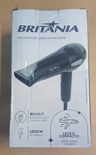 Secador potente e portátil