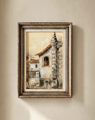 Pintura óleo sobre tela barroco mineiro