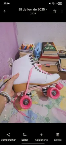 Vendo patins quad original usado apenas 3 vezes