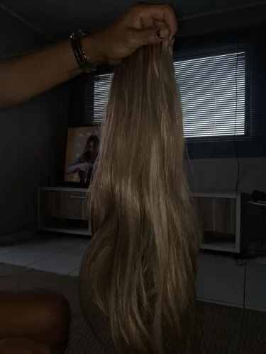 Cabelo humano do futuro 55 cm