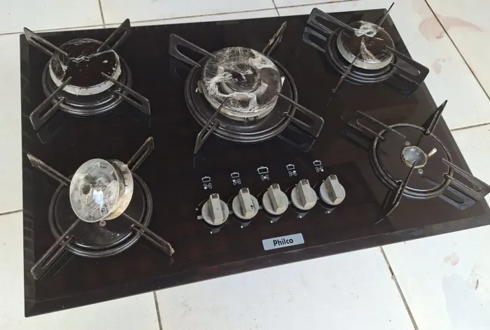 Cooktop a Gás Philco 5 Queimadores Cook Chef Bivolt - Bivolt