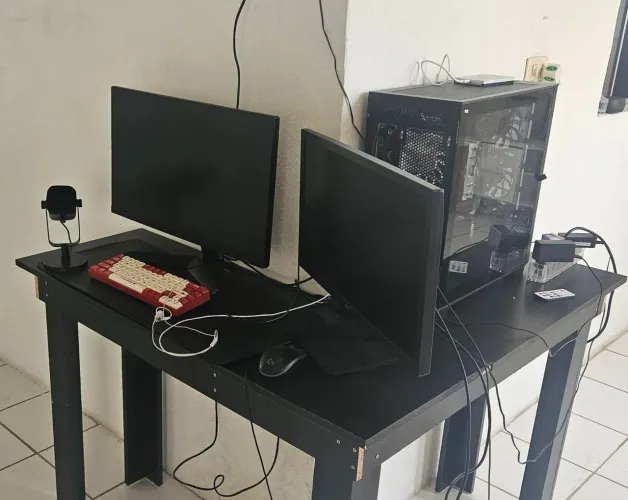SETUP GAMER COMPLETO RYZEN X3D + RTX 3060 12GB + 32GB + 2 MONITORES 144HZ/75HZ
