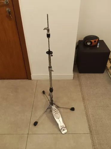 ## Máquina de chimbal para bateria Pearl H150S vintage, nova, sem uso e sem detalhes!!!