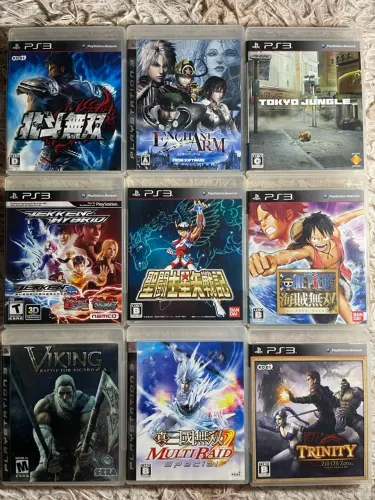 Lote 36 Jogos de PS3 - Jogos Raros