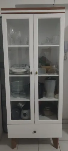 Cristaleira/ armário de cozinha