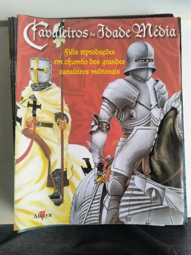 Coleção de fascículos Cavaleiros da Idade Média