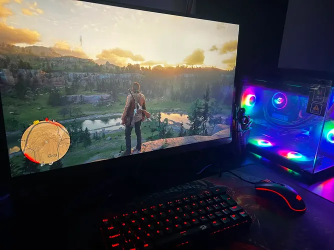 PC GAMER COMPLETO + MONITOR + PERIFÉRICOS - PRONTO PARA JOGAR!