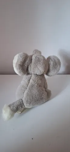 Elefante de pelúcia vintage pequeno