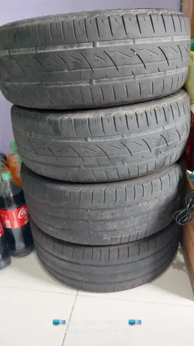 Pneu Firestone F-600 ARO 15 195/55/15 4 UN. 549,99 06 X Sem Juros Ou 499,99 PIX.