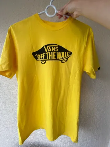 Blusa Vans Off the Wall amarela original