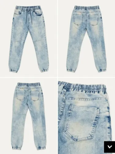 Calça Jeans Masculina Azul-Claro Akiyoshi 16