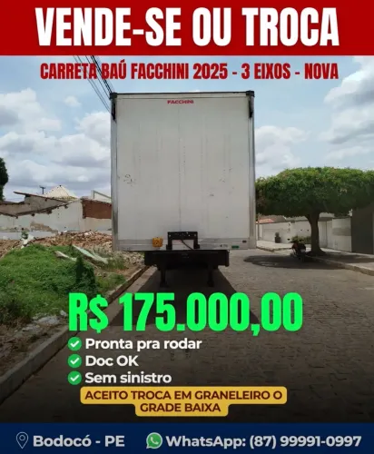 Carreta Baú