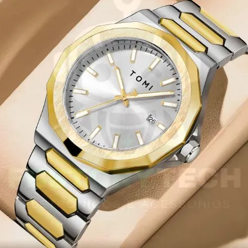 Relógios Casual Social de Aço 2026! Elegância que Fala por Você