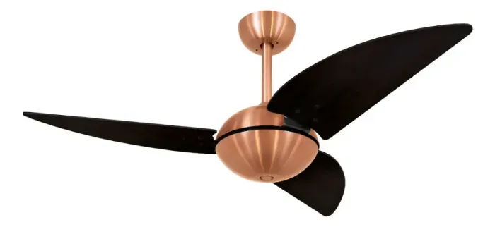 Ventilador De Teto Volare Cobre Office Class Tabaco 220v