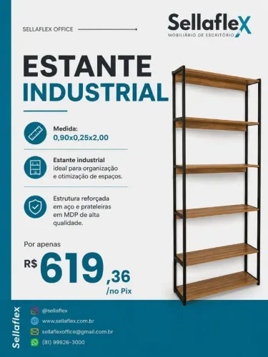 Estante industrial 