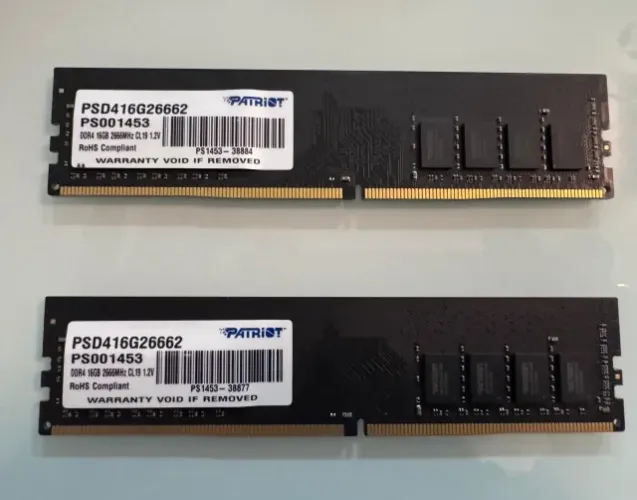 Memória PATRIOT DDR4 32Gb 2666mhz