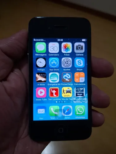 SMARTPHONE iPhone 4 PRETO R$250,00