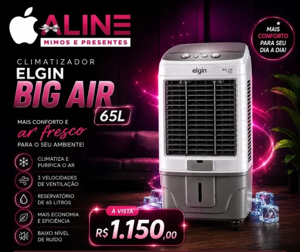 CLIMATIZADOR ELGIN 65 L 127V
