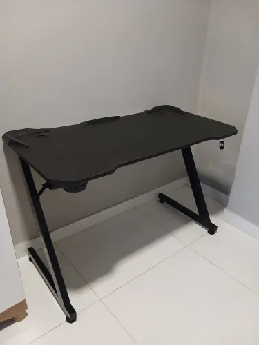 Mesa Gamer SuperFrame, Porta Copos e Redset, Fibra de Carbono