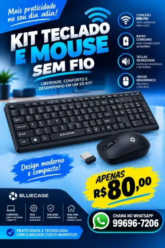 Kit Mouse e Teclado