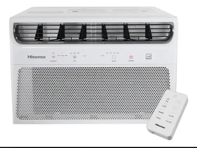 SEMINOVO Vendo ar condicionado de parede HISENSE 10.000 btus - frio- 220V - com Wi-Fi 