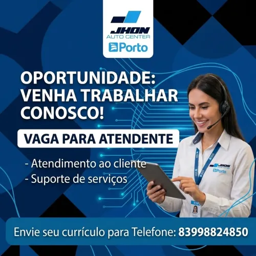 Vaga para atendente