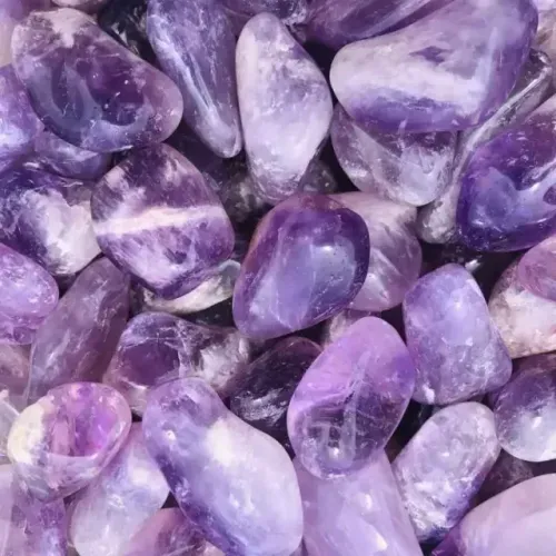 Pedra Rolada Quartzo Ametista