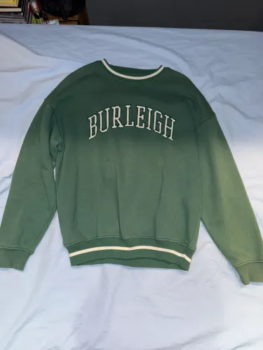 Moletom verde Burleigh - tamanho P