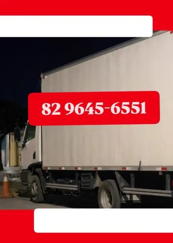 Frete/mudança, local e para todo o nordeste. *51