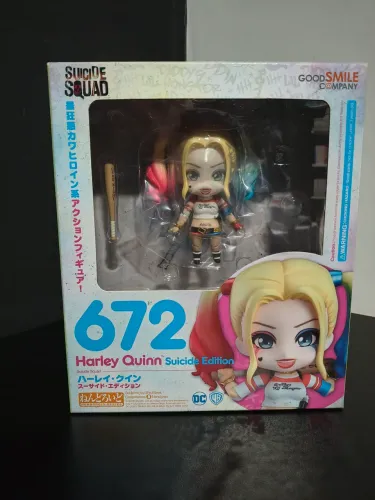 Harley Quinn - Nendoroid (#672) - Suicide Squad Edition (Good Smile Company) ORIGINAL 