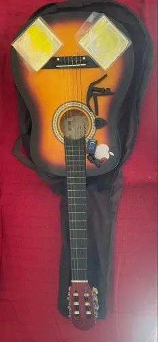 Vilão Vogal, Afinador eletrônico, capotaste
