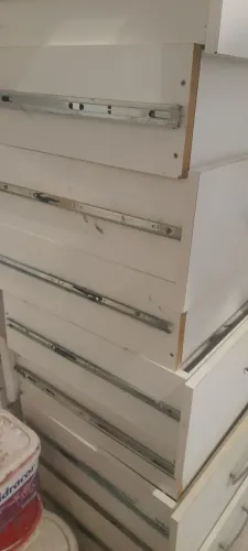 Gavetas de MDF com branca, cel.98897.5516 ou zap