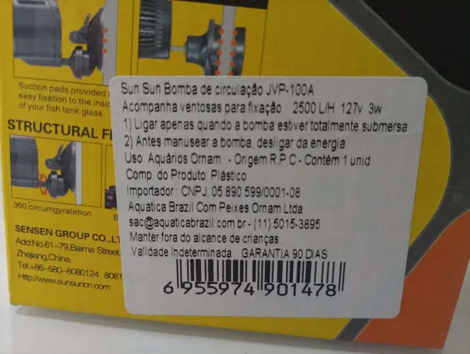 Bomba de aquário