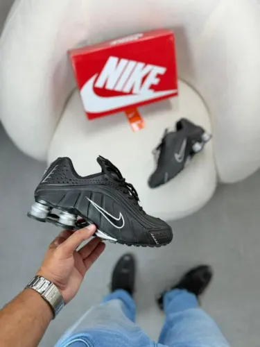 Tênis Nike R4 Preto/cinza Premium Masculino