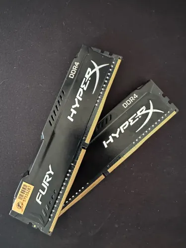 Memórias ram ddr4 4gb 2.400mhz, total 8gb