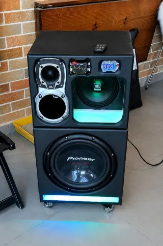 Caixa Bob 4 vias Pioneer JBL SD