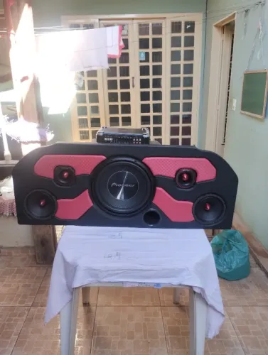 Som automotivo Pioneer completo molde HB20 modulo Alpine